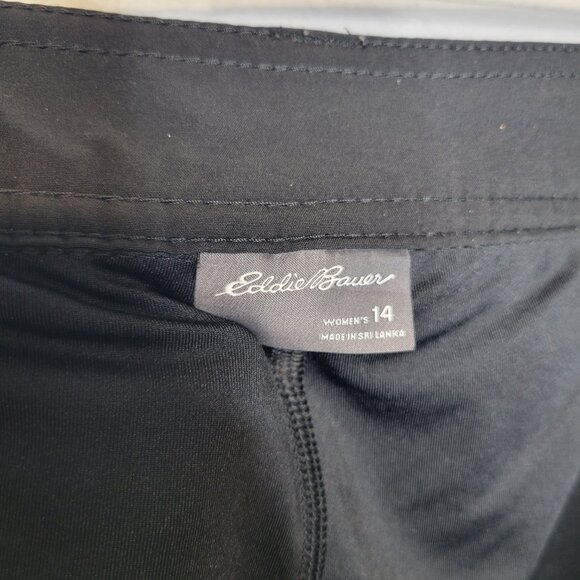 Eddie Bauer Women's Size 14 Adventurer 2.0 Skort Black - Picture 4 of 5